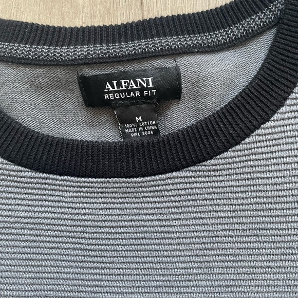 Grey and Black Colorblock Sweater - Picture 6 of 9